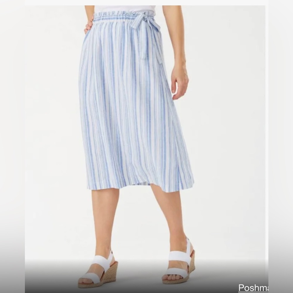 NWT Tommy Bahama Women’s Shell Yea Stripe Midi Skirt | Size: Medium
